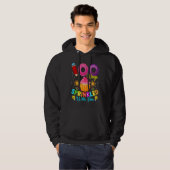 100 Days Sprinkled With Fun Cupcake 100th Day Of S Hoodie (Vorne ganz)