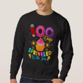 100 Days Sprinkled With Fun Cupcake 100th Day Of S Sweatshirt (Vorderseite)