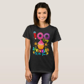 100 Days Sprinkled With Fun Cupcake 100th Day Of S T-Shirt (Vorne ganz)