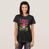 100 Days Sprinkled With Fun Cupcake 100th Day Of S T-Shirt (Vorne ganz)