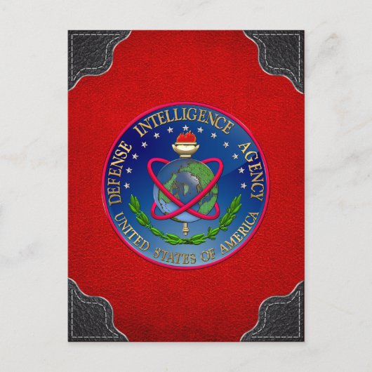 [100] Defense Intelligence Agency (DIA) Seal Postkarte (Vorderseite)