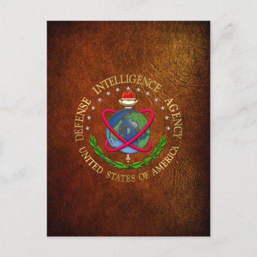 [100] Defense Intelligence Agency: DIA Special Postkarte (Vorderseite)