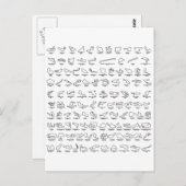 100 der besten Rennbahnen der Welt Postkarte (Vorne/Hinten)