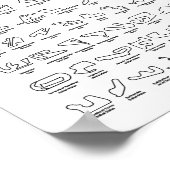 100 der besten Rennstrecken der Welt Poster (Ecke)