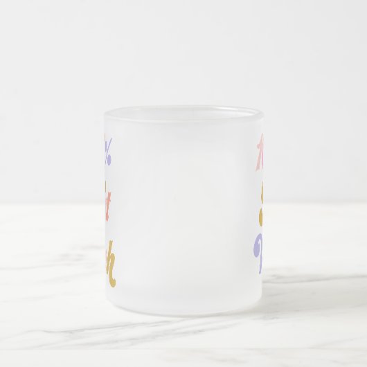 100 % der Hexe | Retro Mattglastasse (Mittel)