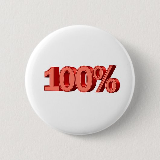 100 % Design Button (Vorderseite)