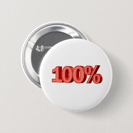100 % Design Button (Vorne & Hinten)