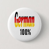 100% deutsche Taste Button (Vorderseite)