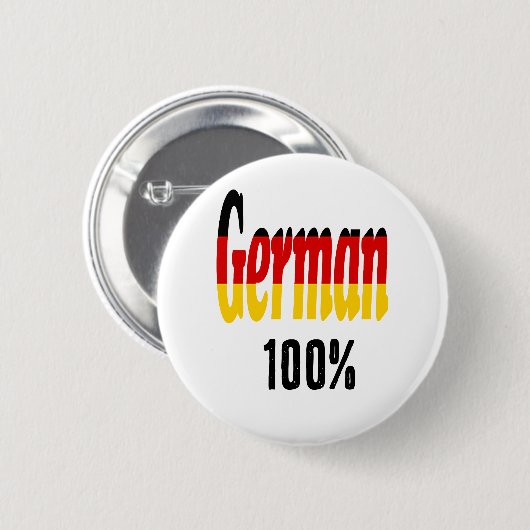 100% deutsche Taste Button (Vorne & Hinten)