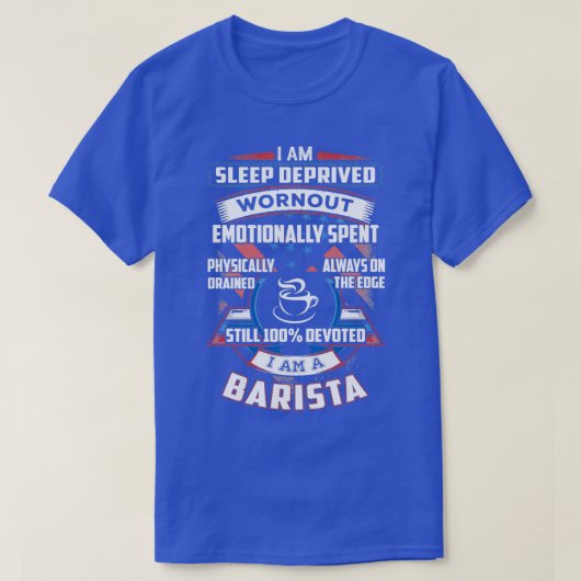 100 Devote Barista T-Shirt (Design vorne)