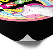 100 Dias de Escuela 100 Tage Schule Poster (Ecke)