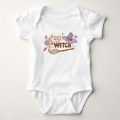 100 % dieser Hexe, erstes Halloween-Shirt des Baby Baby Strampler (Vorderseite)