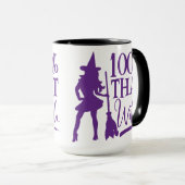 100 % DIESES WITCHES TASSE (VorderseiteRechts)