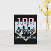 100 Disketten-Tage Baseballeis 100. Karte (Gelbe Blume)