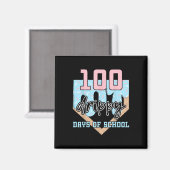 100 Disketten-Tage Baseballeis 100. Magnet (Vorderseite/Rückseite)