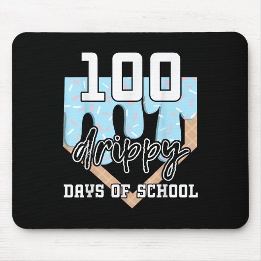 100 Disketten-Tage Baseballeis 100. Mousepad (Vorne)