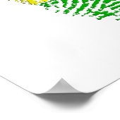 100% DNA-Stolzgeschenke aus Ghana Poster (Ecke)