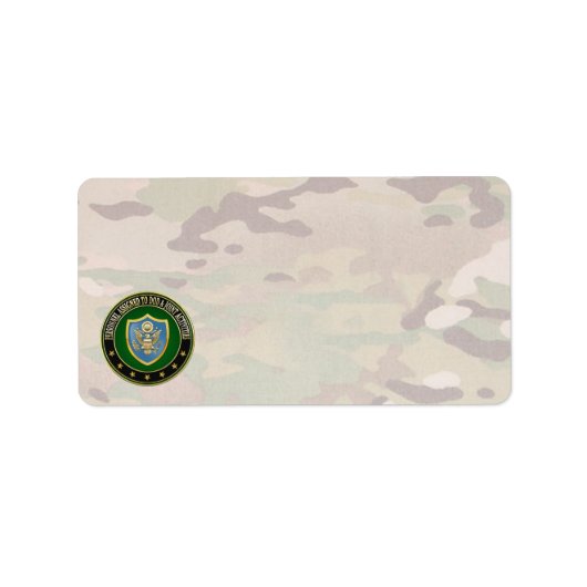 [100] DOD & Joint Activities CSIB Special Edition Adressaufkleber (Vorne)