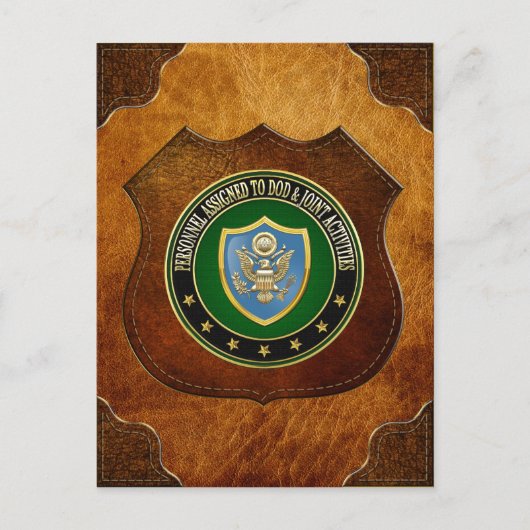 [100] DOD & Joint Activities CSIB Special Edition Postkarte (Vorderseite)