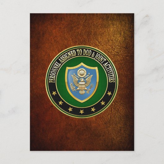 [100] DOD & Joint Activities CSIB Special Edition Postkarte (Vorderseite)