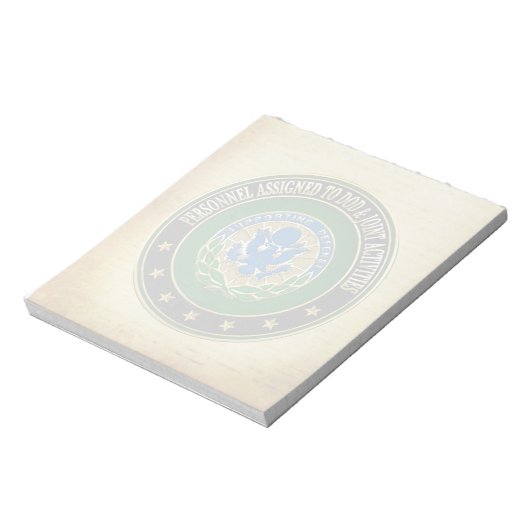 [100] DOD & Joint Activities DUI Special Edition Notizblock (Rotiert)