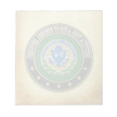 [100] DOD & Joint Activities DUI Special Edition Notizblock (Vorderseite)