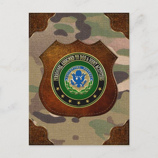 [100] DOD & Joint Activities DUI Special Edition Postkarte (Vorderseite)