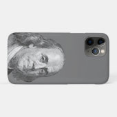 100 Dollar, Benjamin Franklin Case-Mate iPhone Hülle (Rückseite (Horizontal))