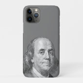 100 Dollar, Benjamin Franklin Case-Mate iPhone Hülle (Rückseite)