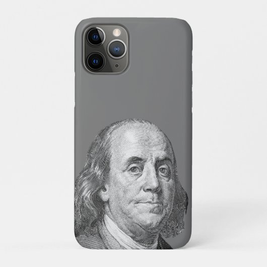 100 Dollar, Benjamin Franklin Case-Mate iPhone Hülle (Rückseite)