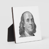 100 Dollar, Benjamin Franklin Fotoplatte (Vorderseite)