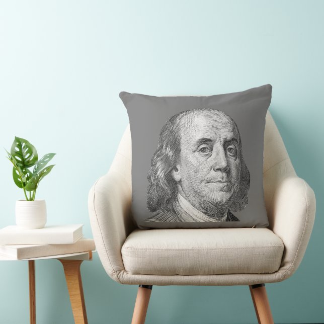 100 Dollar, Benjamin Franklin Kissen (Stuhl )