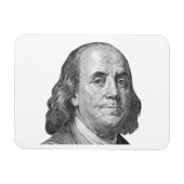 100 Dollar, Benjamin Franklin Magnet (Horizontal)