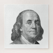 100 Dollar, Benjamin Franklin Puzzle (Vertikal)