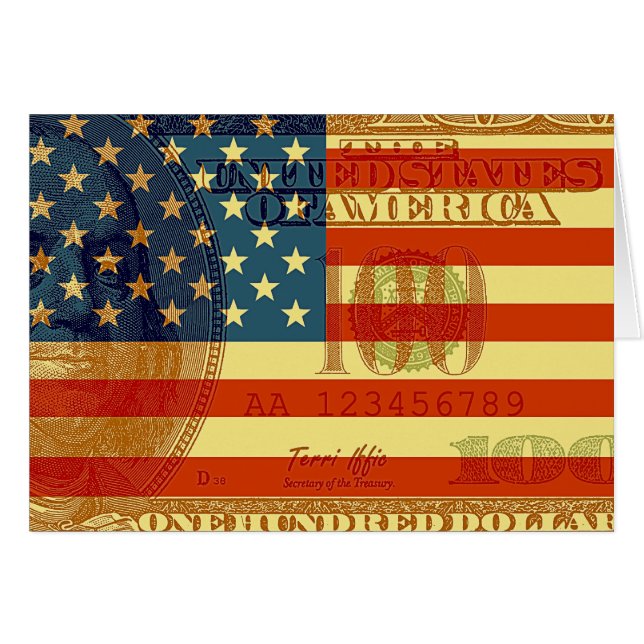 100-Dollar-Flagge (Vorderseite (Horizontal))