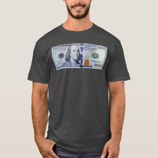 100-Dollar-Schein doppelseitig Männer Jungen Gesch T-Shirt
