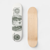 100 Dollarschein-Skateboard Skateboard (Vorderseite)