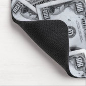 100 Dollarscheine Mousepad (Ecke)
