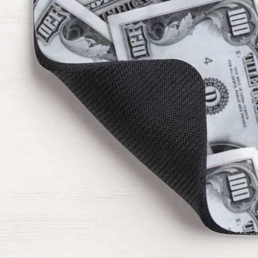 100 Dollarscheine Mousepad (Ecke)
