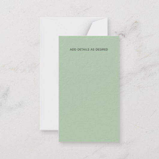 100 DONUT aufgeben bei Liebe Änderung des Plandatu Mitteilungskarte (Rückseite)