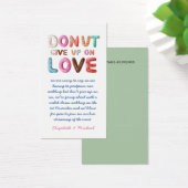 100 DONUT Verzicht auf Liebe Änderung der Pläne Da (Schreibtisch)