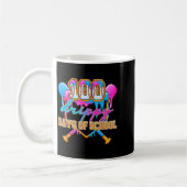 100 Drippy Days Of School Baseball Ice Cream Drip  Kaffeetasse (Links)