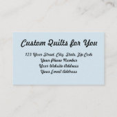 100 einzigartige visitenkarte (Rückseite)