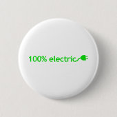 100 % Elektrofahrzeug Button (Vorderseite)