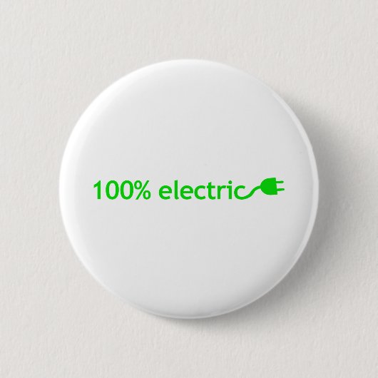 100 % Elektrofahrzeug Button (Vorderseite)