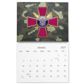 [100] Emblem der ukrainischen Landstreitkräfte Kalender (Jan 2027)