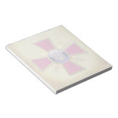 [100] Emblem der ukrainischen Landstreitkräfte Notizblock (angewinkelt)