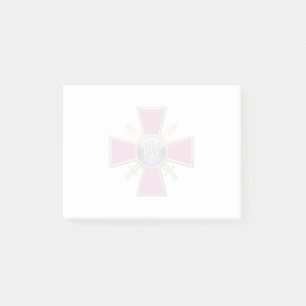 [100] Emblem der ukrainischen Landstreitkräfte Post-it Klebezettel