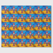 [100] Emblem der ukrainischen Luftwaffe Geschenkpapier (Flach)