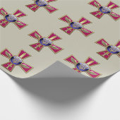 [100] Emblem der ukrainischen Luftwaffe Geschenkpapier (Ecke)